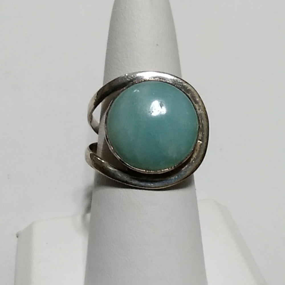 Amazonite Ring - image 1